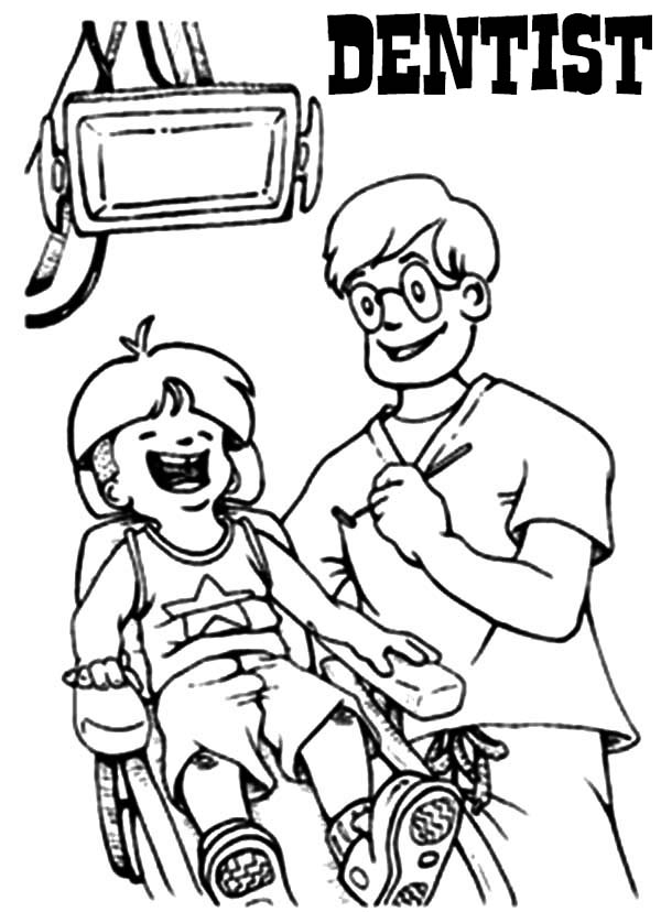 77 Dentist Coloring Pages Printable 2