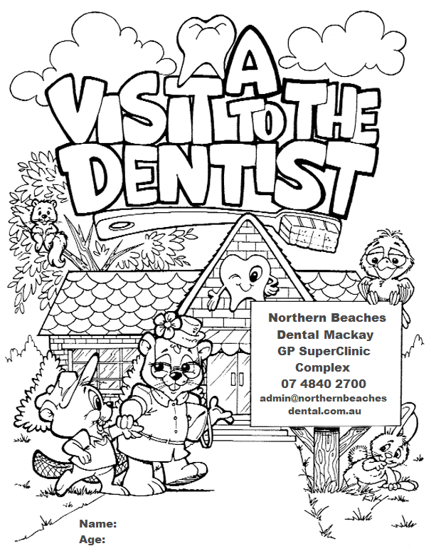 77 Dentist Coloring Pages Printable 26