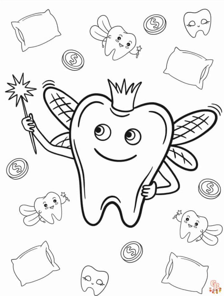 77 Dentist Coloring Pages Printable 42