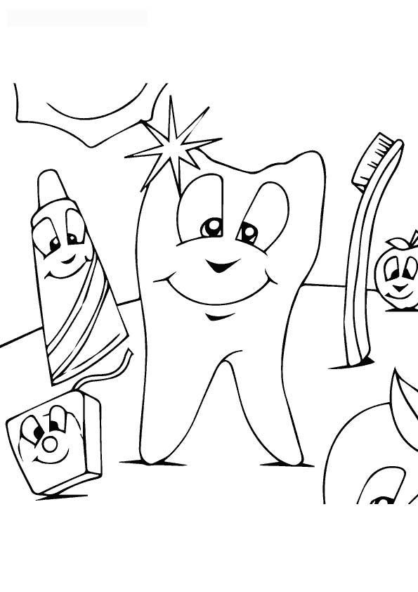 77 Dentist Coloring Pages Printable 50