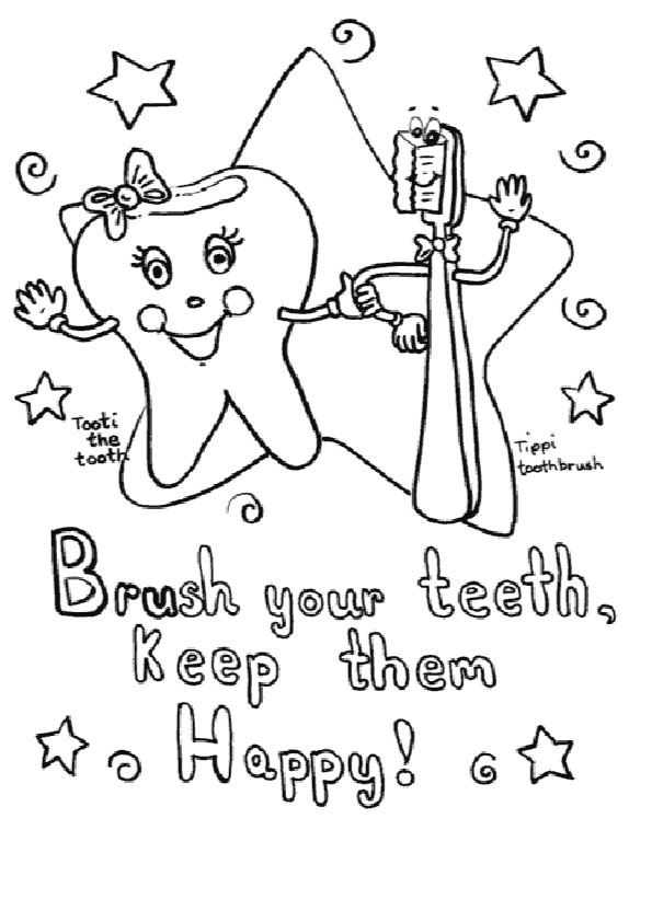 77 Dentist Coloring Pages Printable 54