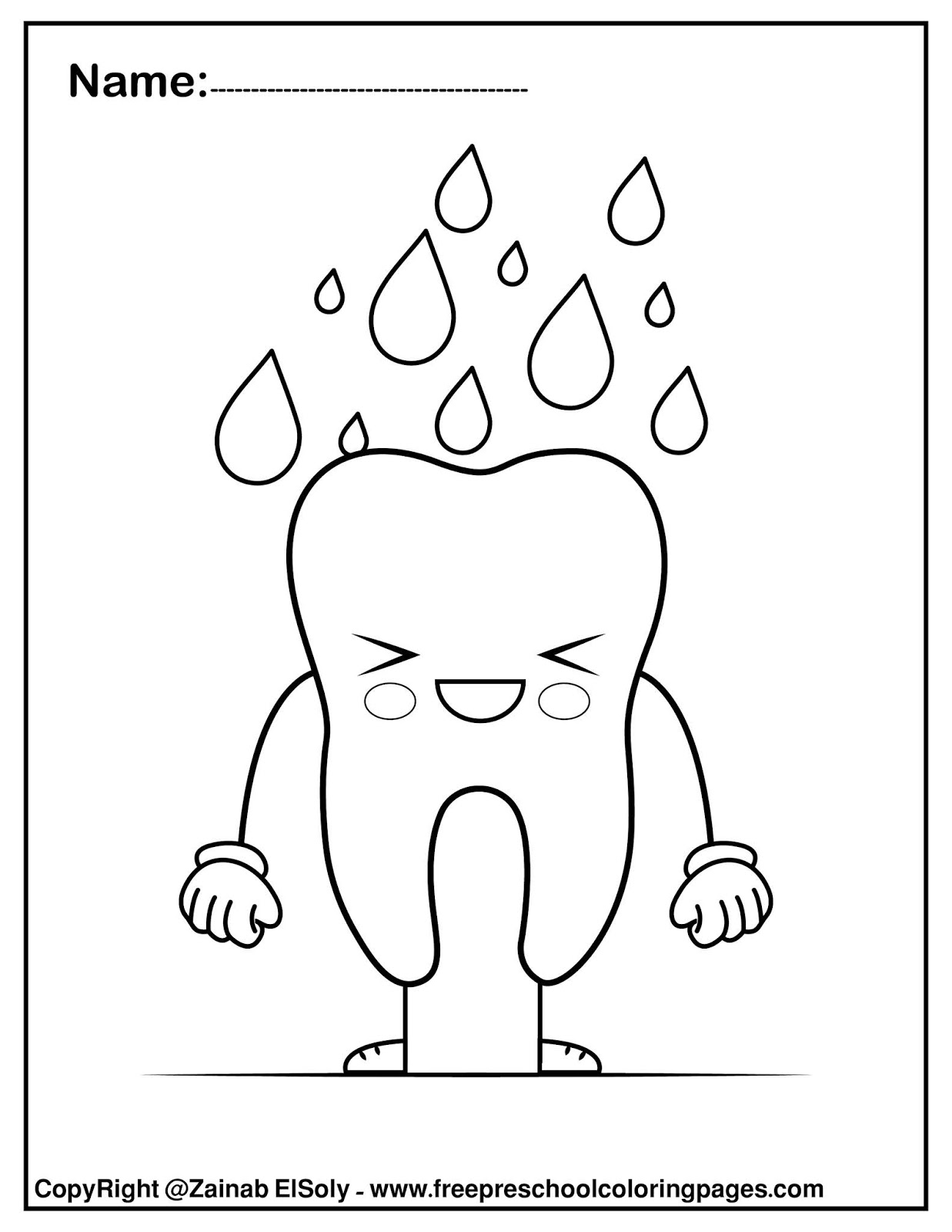 77 Dentist Coloring Pages Printable 55