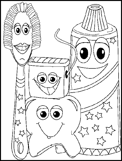 77 Dentist Coloring Pages Printable 57