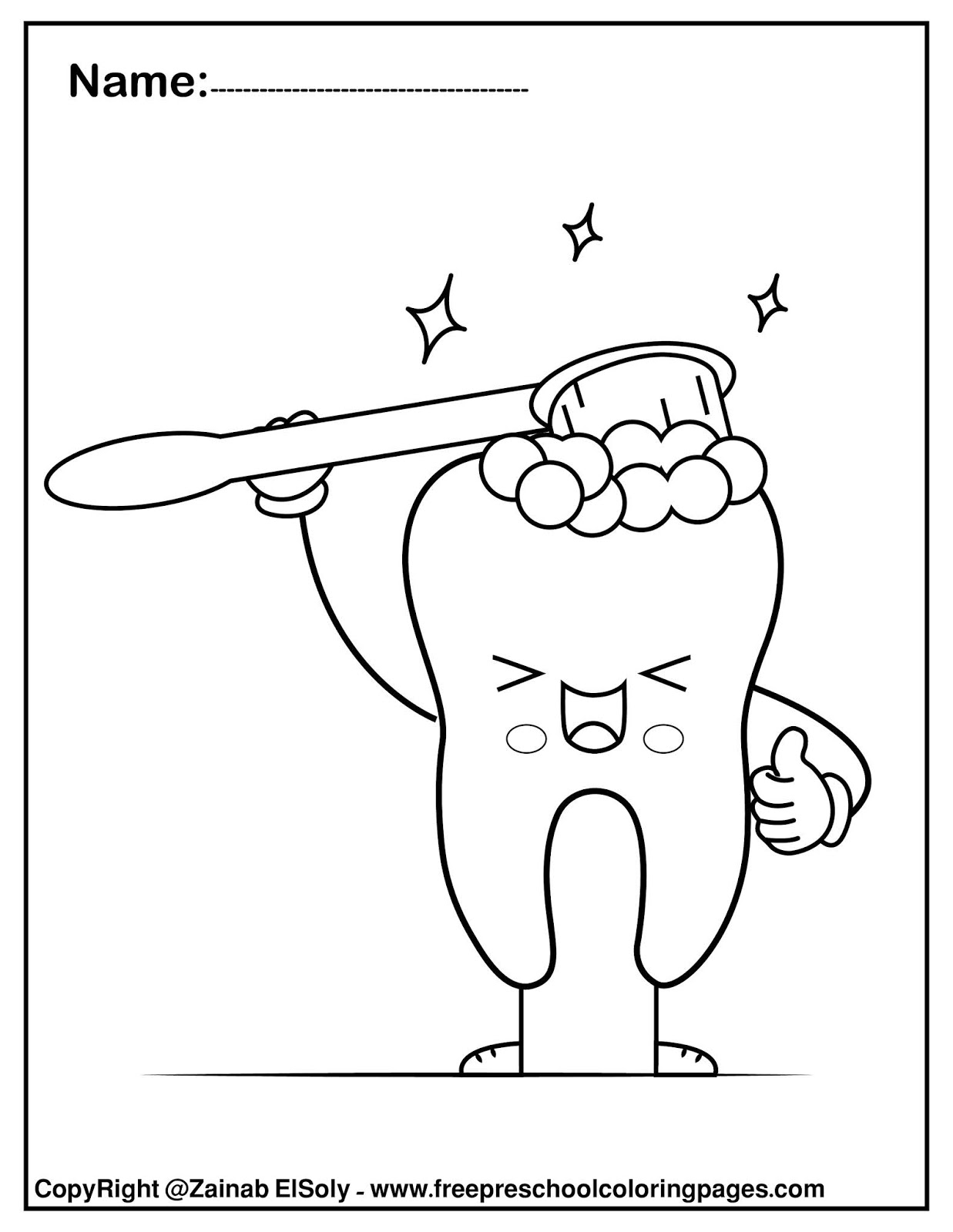 dentist coloring pages printable jpg