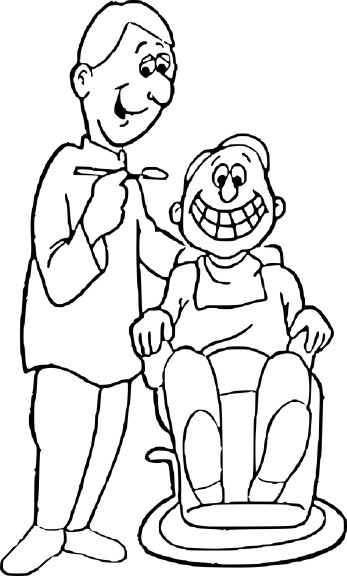 77 Dentist Coloring Pages Printable 76