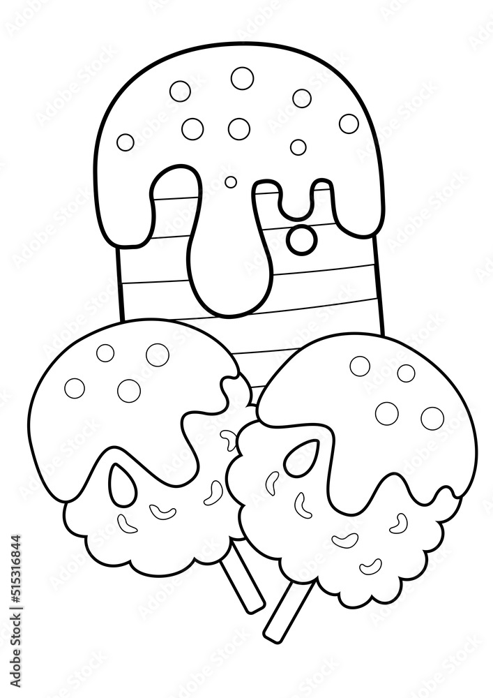 free candyland coloring pages for kids printable jpg