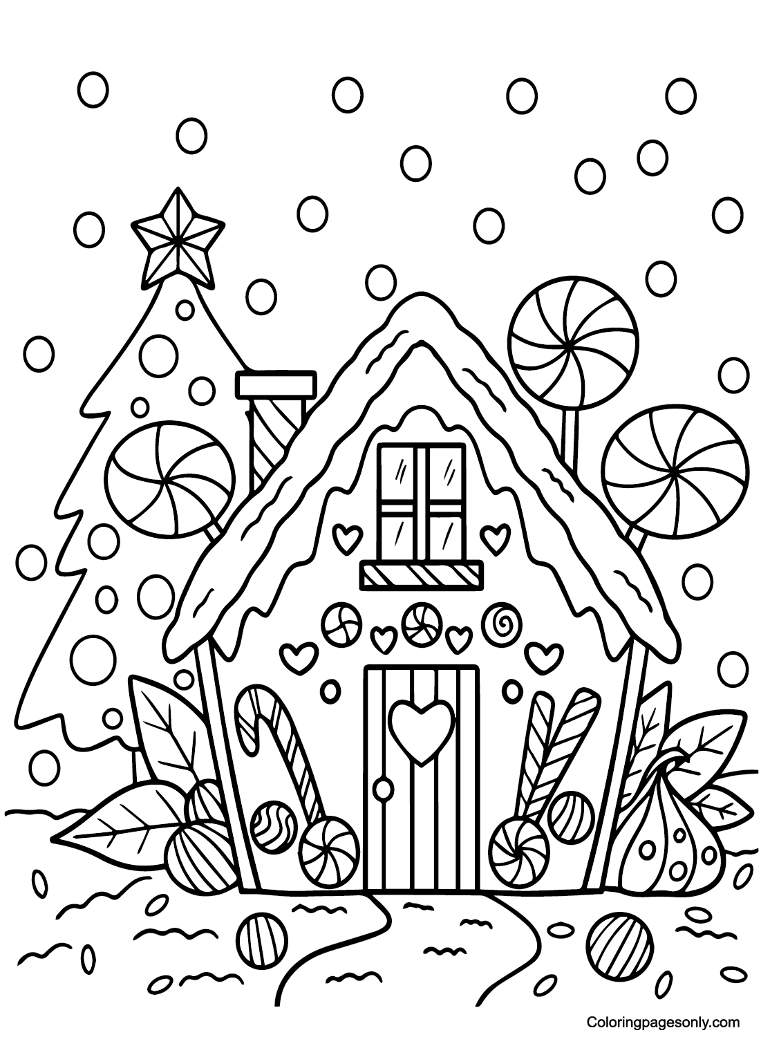 77 Free Candyland Coloring Pages for Kids Printable 13