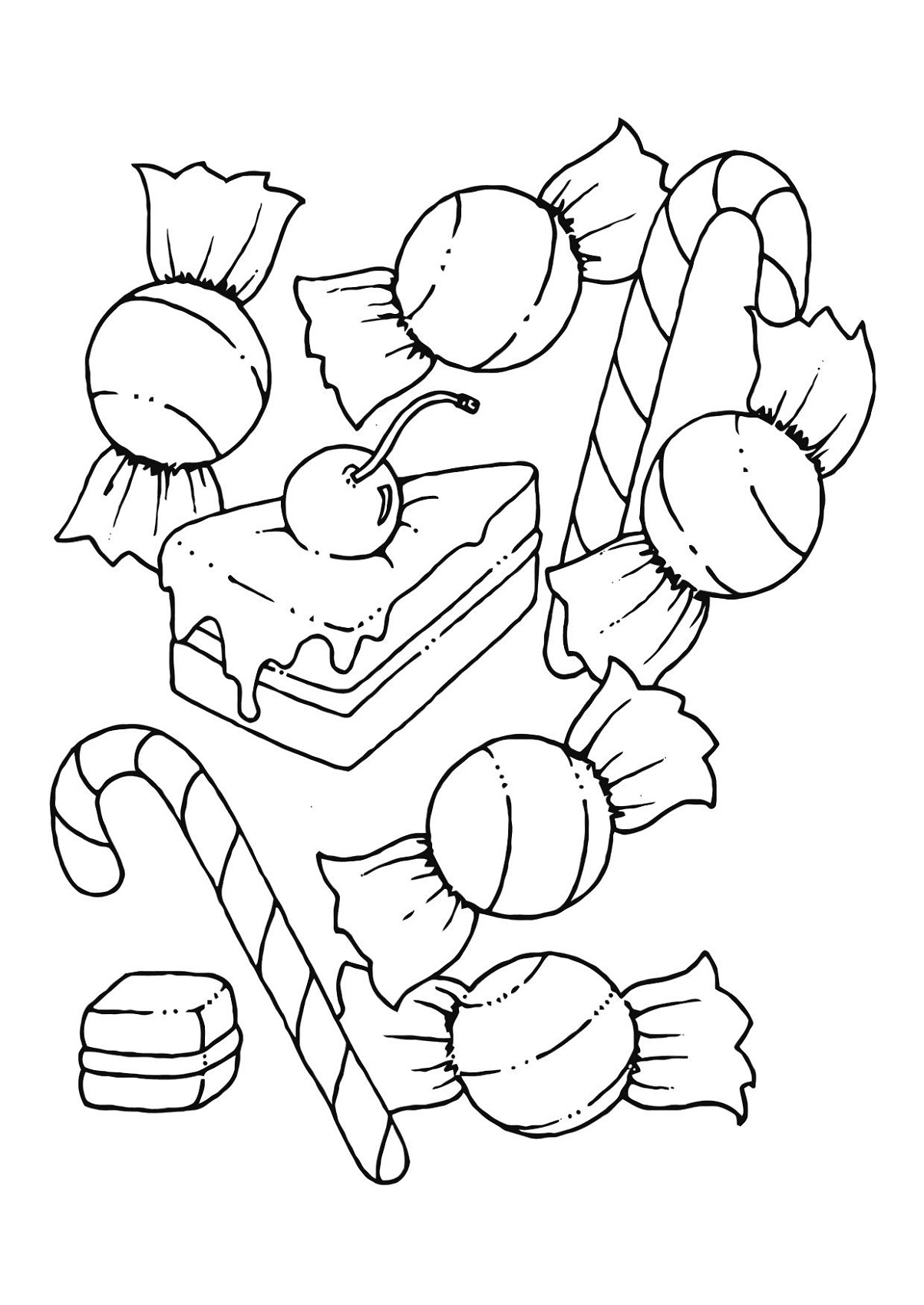 77 Free Candyland Coloring Pages for Kids Printable 26