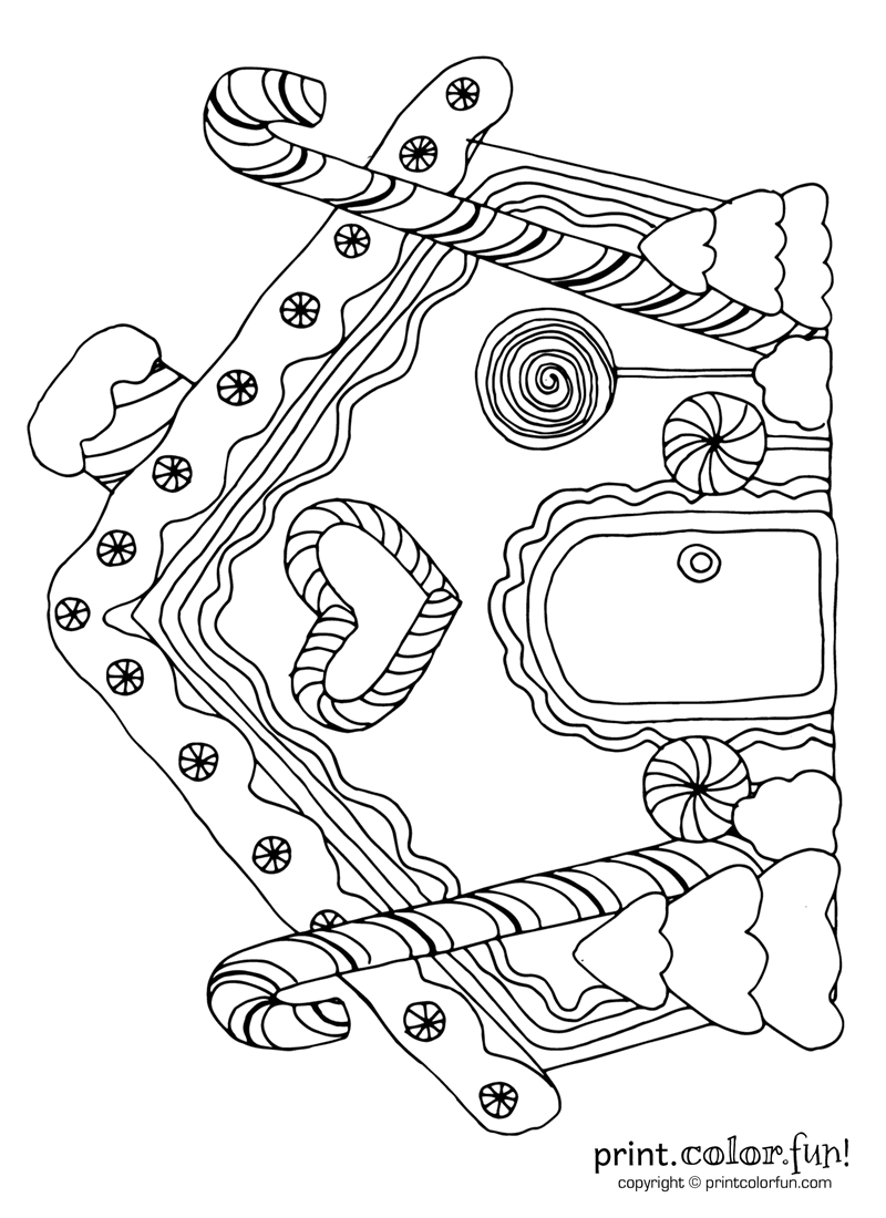 77 Free Candyland Coloring Pages for Kids Printable 33