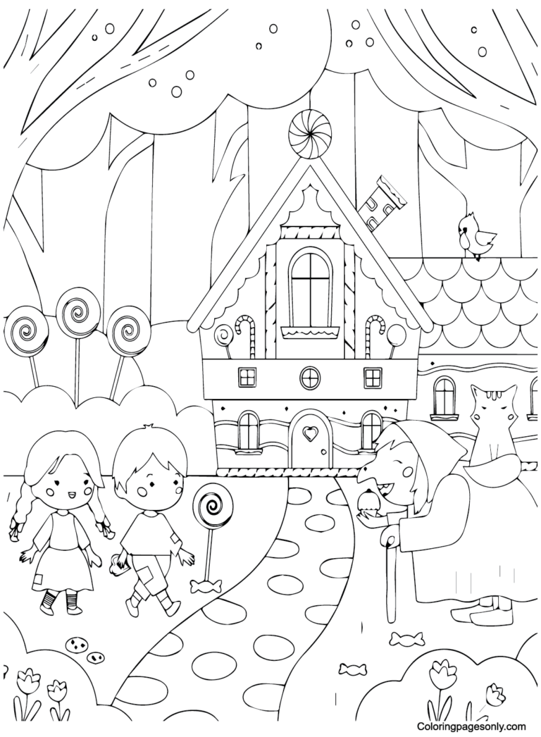 free candyland coloring pages for kids printable jpg