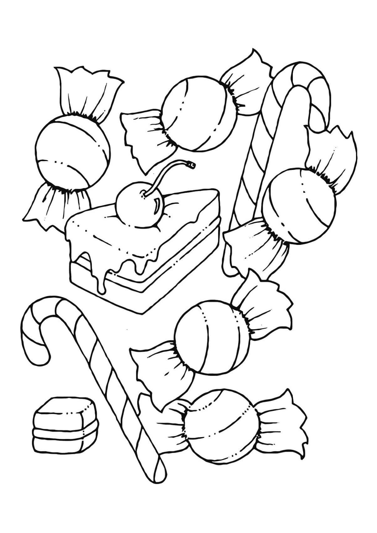 77 Free Candyland Coloring Pages for Kids Printable 52