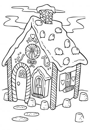 77 Free Candyland Coloring Pages for Kids Printable 59