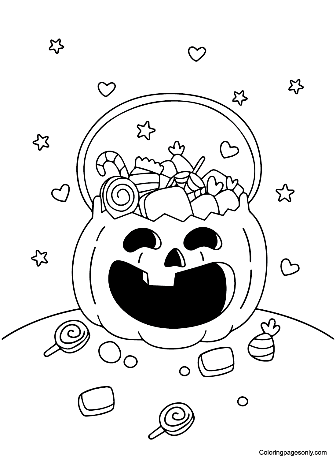 77 Free Candyland Coloring Pages for Kids Printable 60