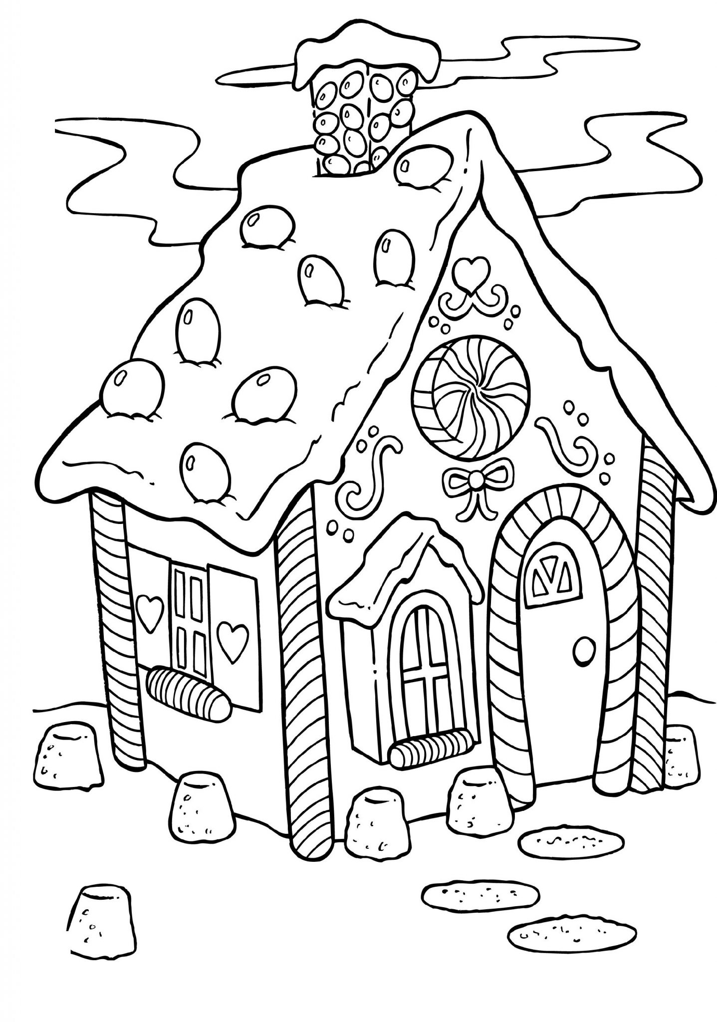 77 Free Candyland Coloring Pages for Kids Printable 66