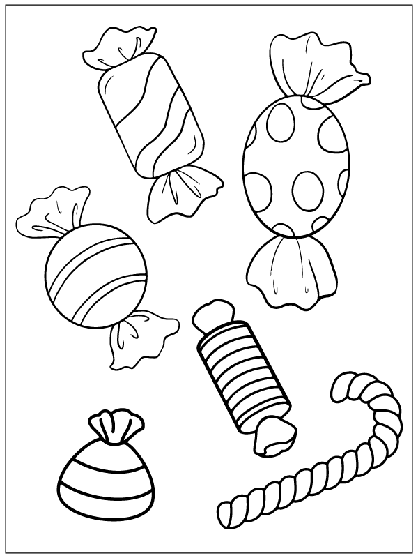 77 Free Candyland Coloring Pages for Kids Printable 9