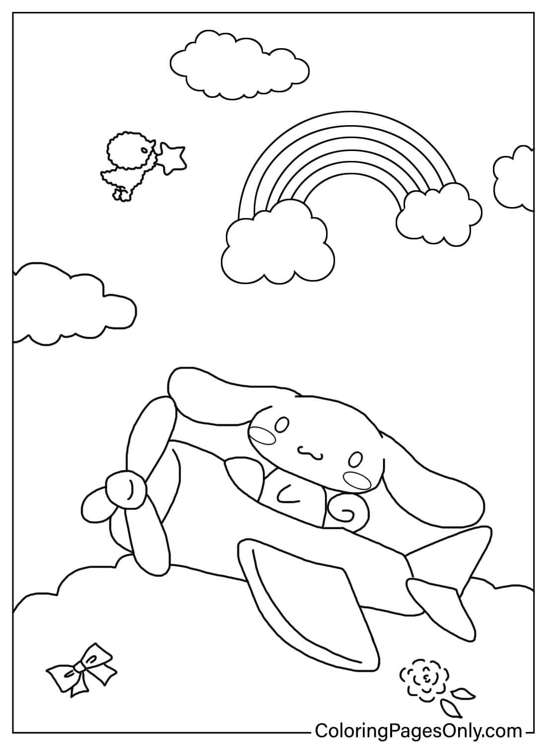 78 Cute Cinnamoroll Coloring Pages Printable 19