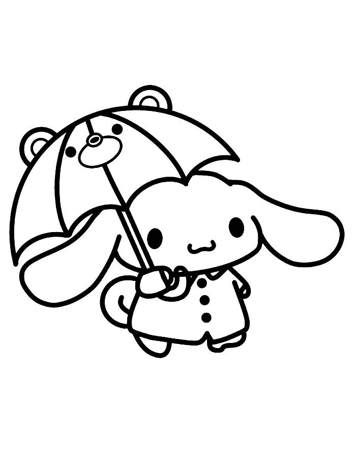 78 Cute Cinnamoroll Coloring Pages Printable 37