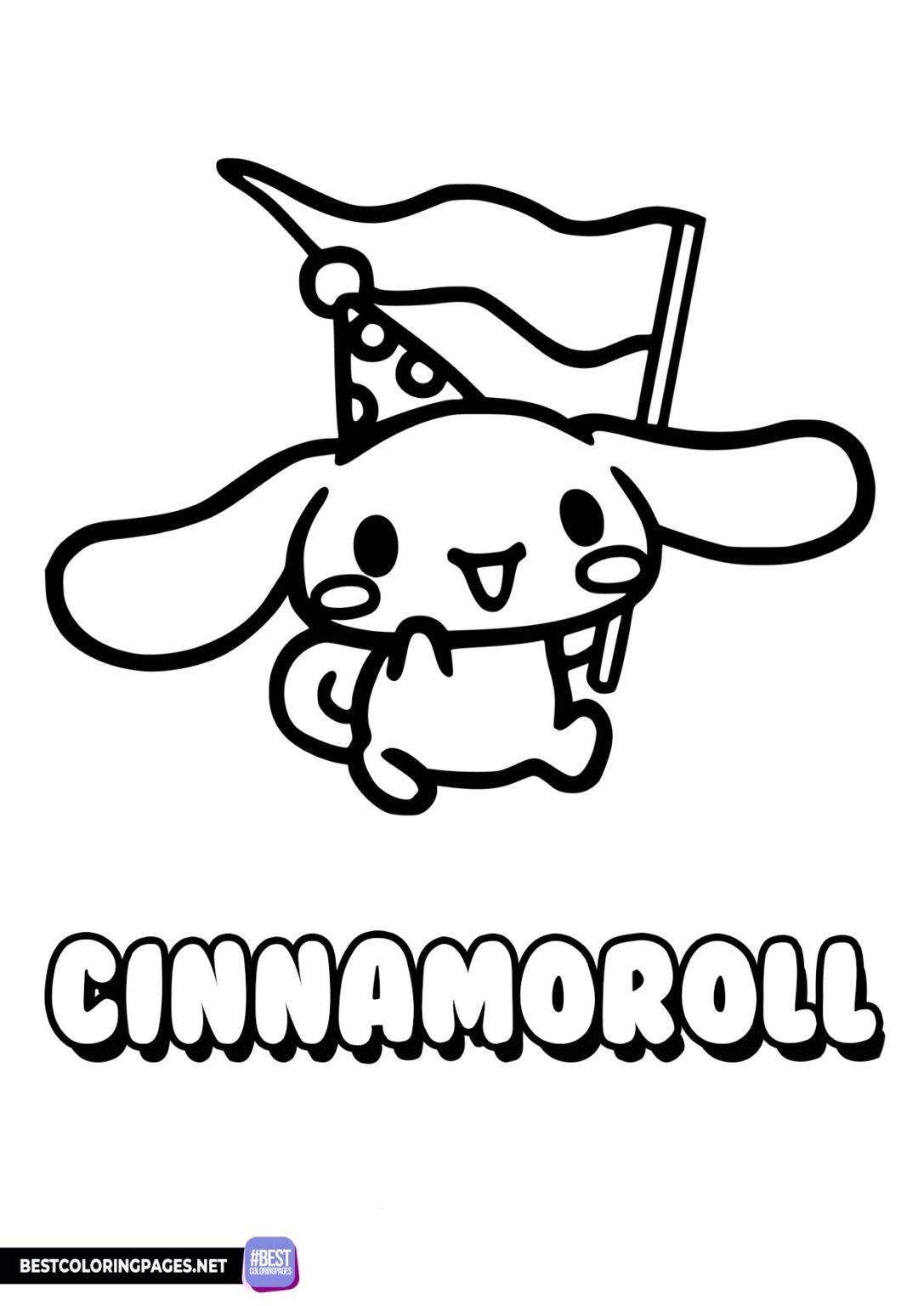 78 Cute Cinnamoroll Coloring Pages Printable 39