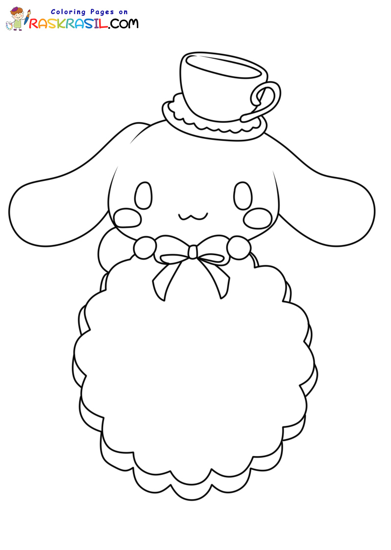 78 Cute Cinnamoroll Coloring Pages Printable 61