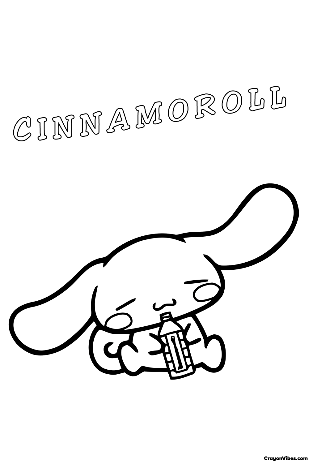 78 Cute Cinnamoroll Coloring Pages Printable 75