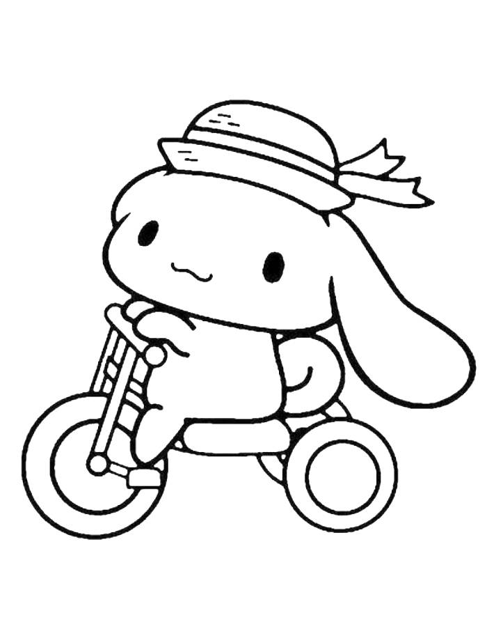 cute cinnamoroll coloring pages printable jpg