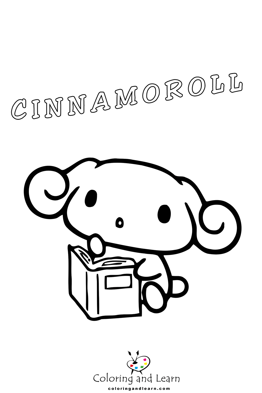 78 Cute Cinnamoroll Coloring Pages Printable 9