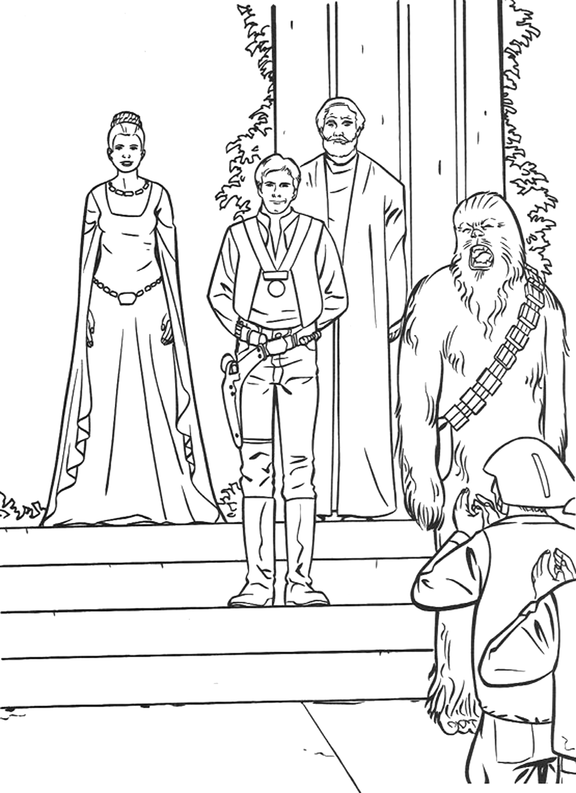 princess leia coloring pages printable jpg