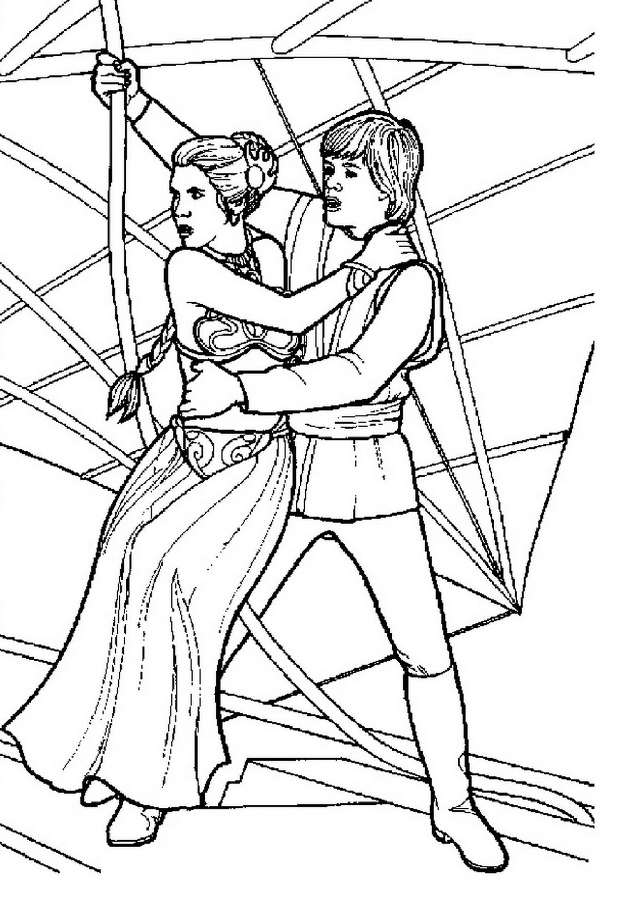 82 Princess Leia Coloring Pages Printable 46