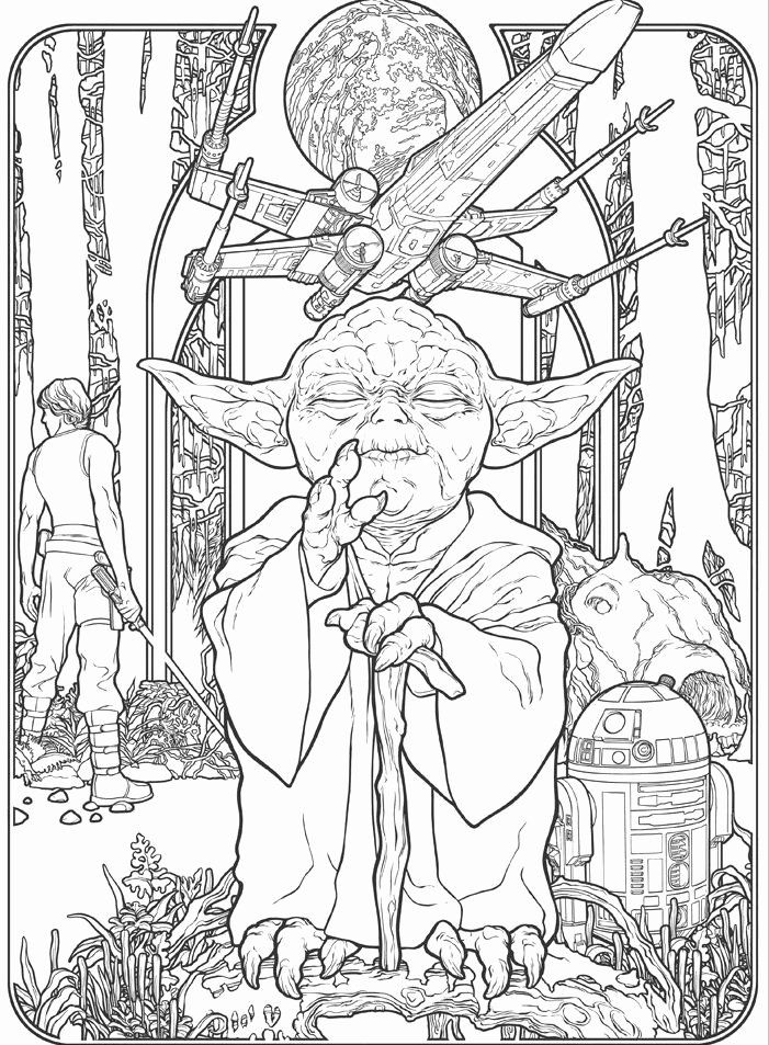 82 Princess Leia Coloring Pages Printable 82