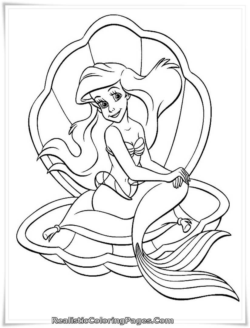 84 Barbie Mermaid Coloring Pages Printable 79