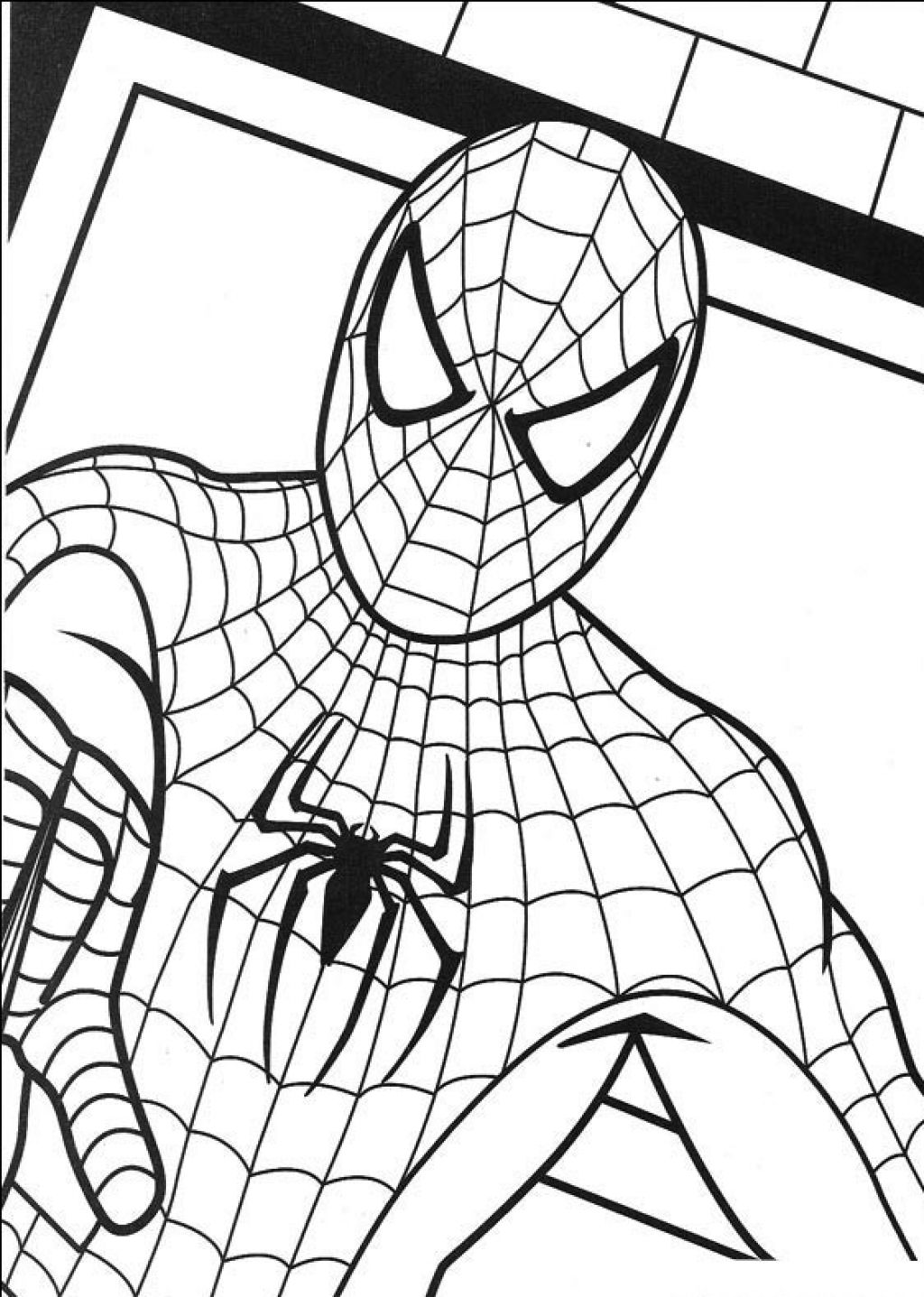 89 Printable Spider Coloring Pages for Kids 10