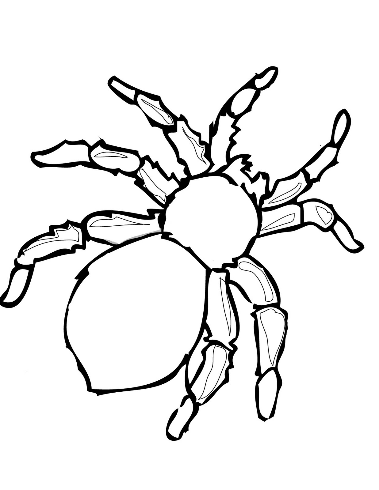 89 Printable Spider Coloring Pages for Kids 12