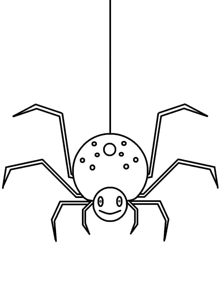 89 Printable Spider Coloring Pages for Kids 37