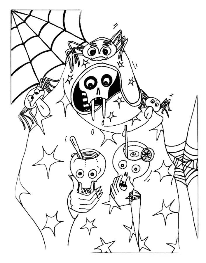 89 Printable Spider Coloring Pages for Kids 40