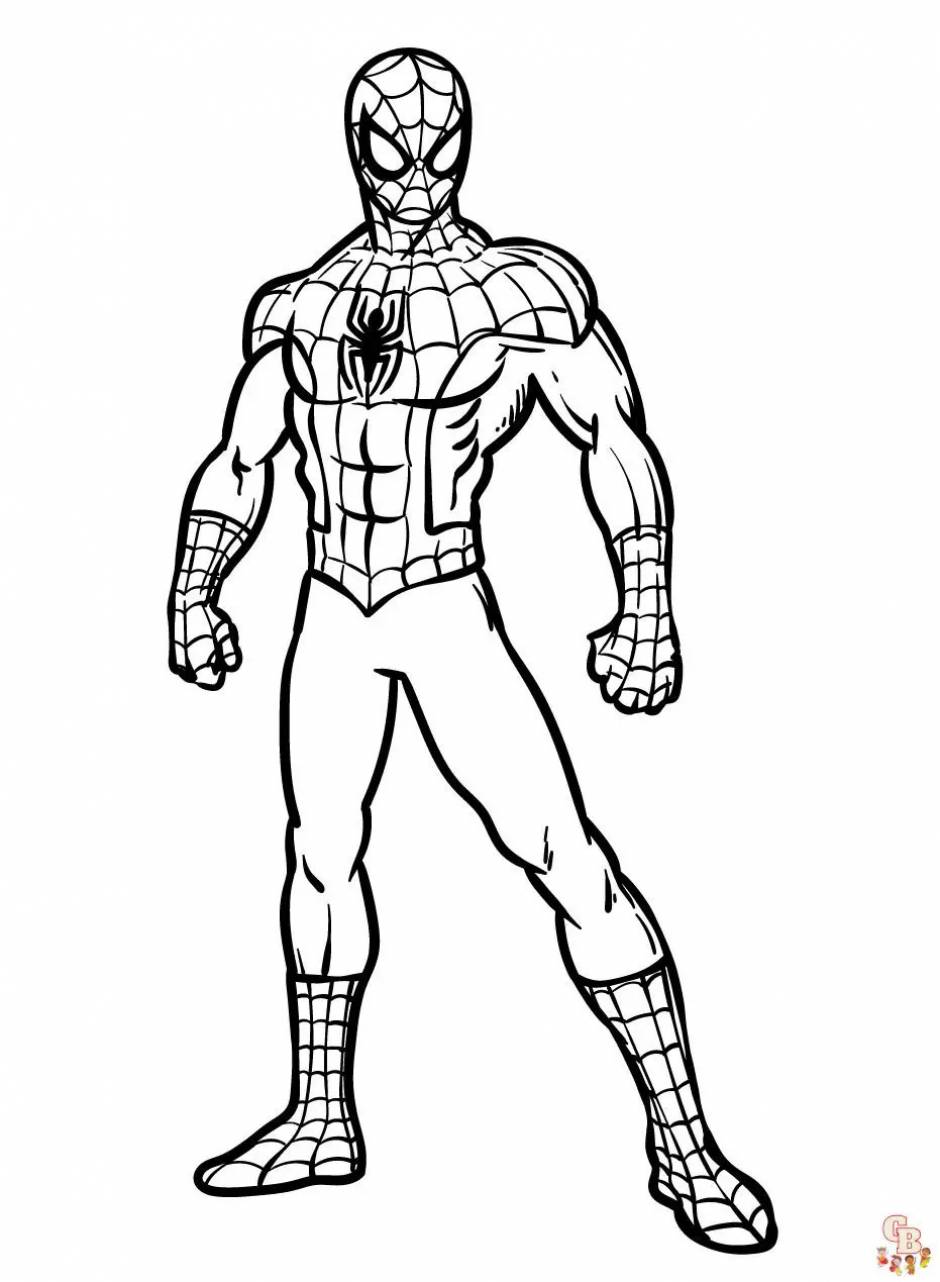 89 Printable Spider Coloring Pages for Kids 58