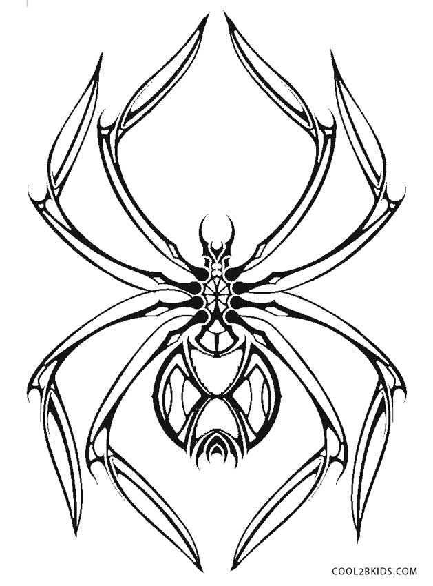 89 Printable Spider Coloring Pages for Kids 59