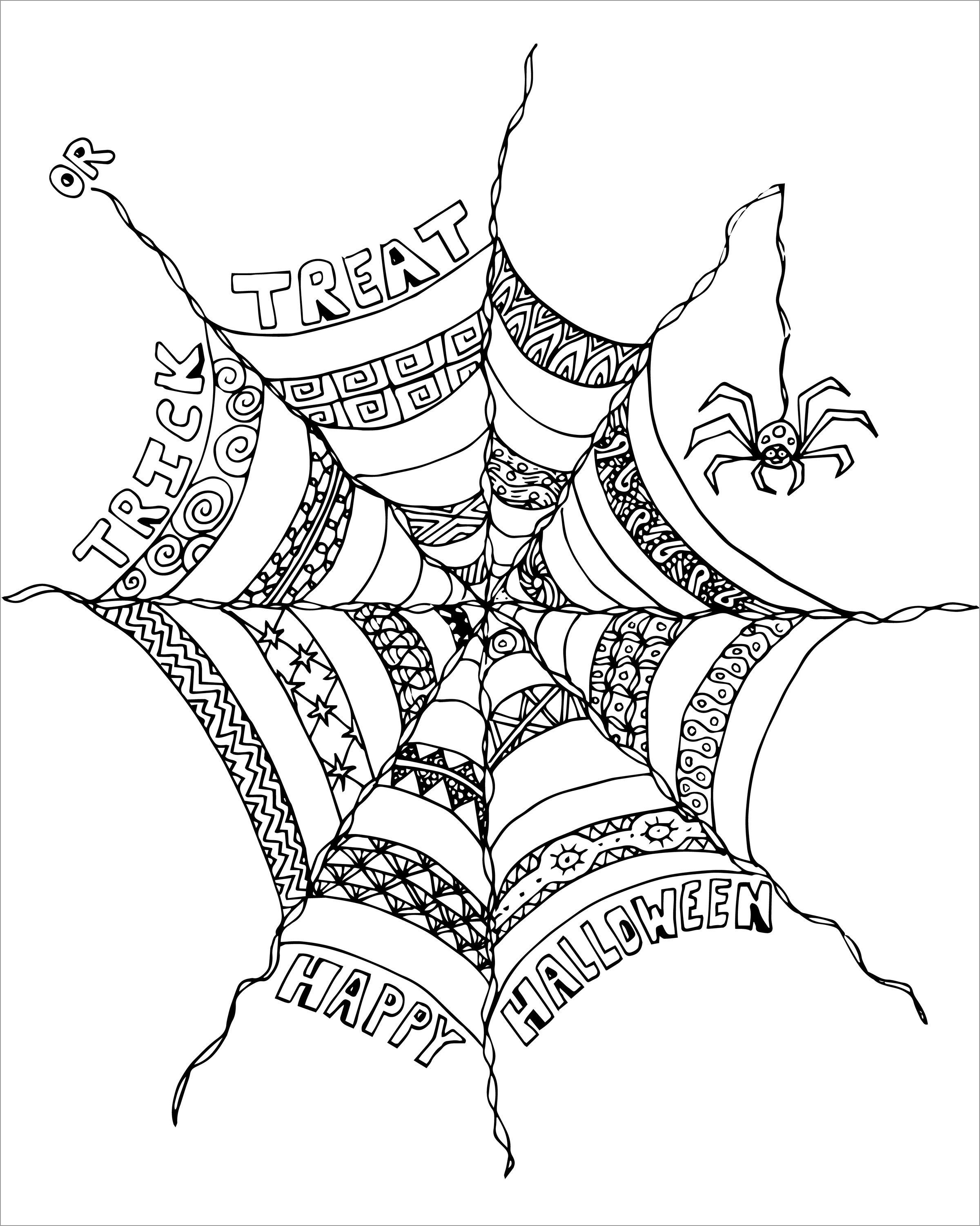 89 Printable Spider Coloring Pages for Kids 69