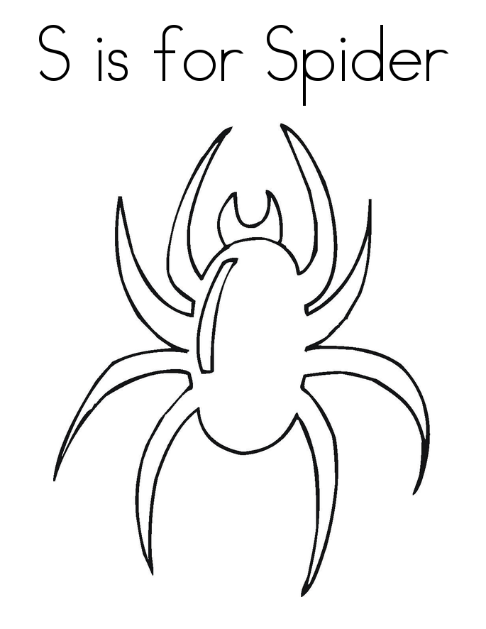 89 Printable Spider Coloring Pages for Kids 7