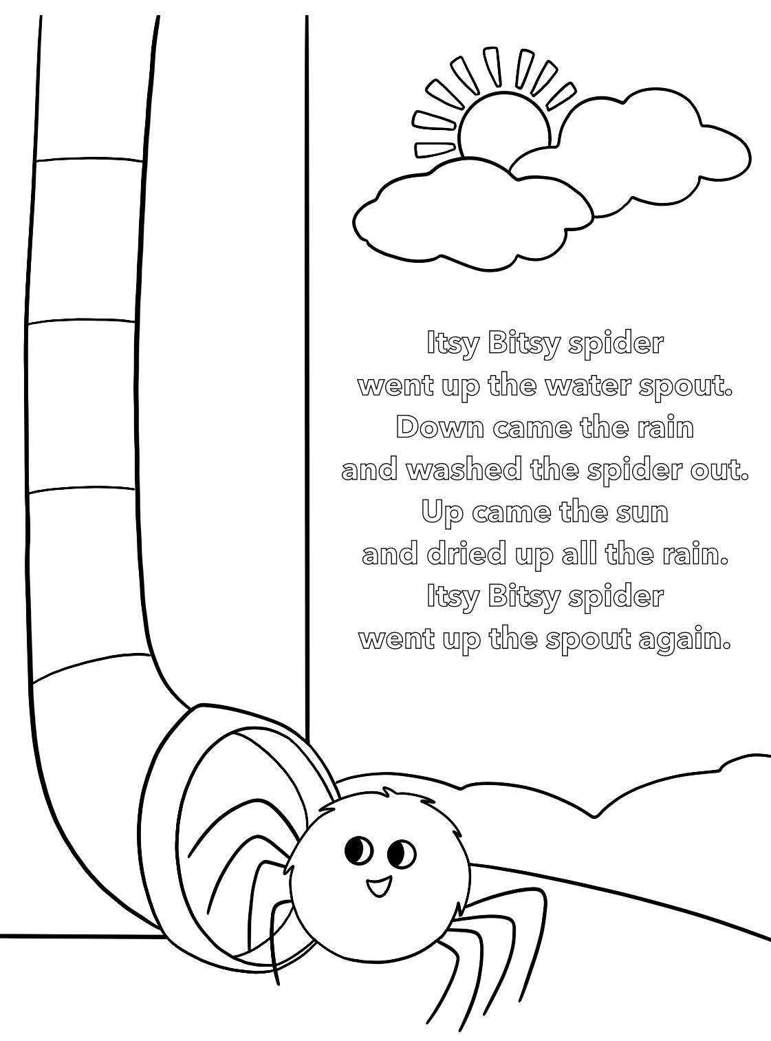 89 Printable Spider Coloring Pages for Kids 70