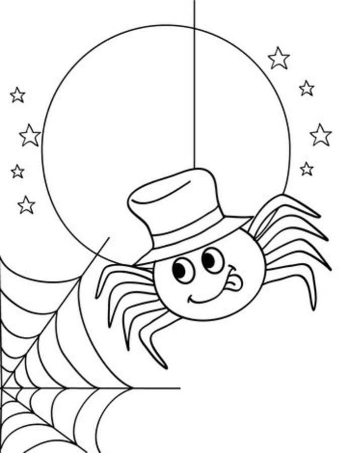 89 Printable Spider Coloring Pages for Kids 74