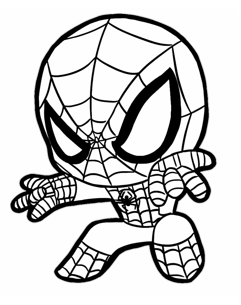 89 Printable Spider Coloring Pages for Kids 75