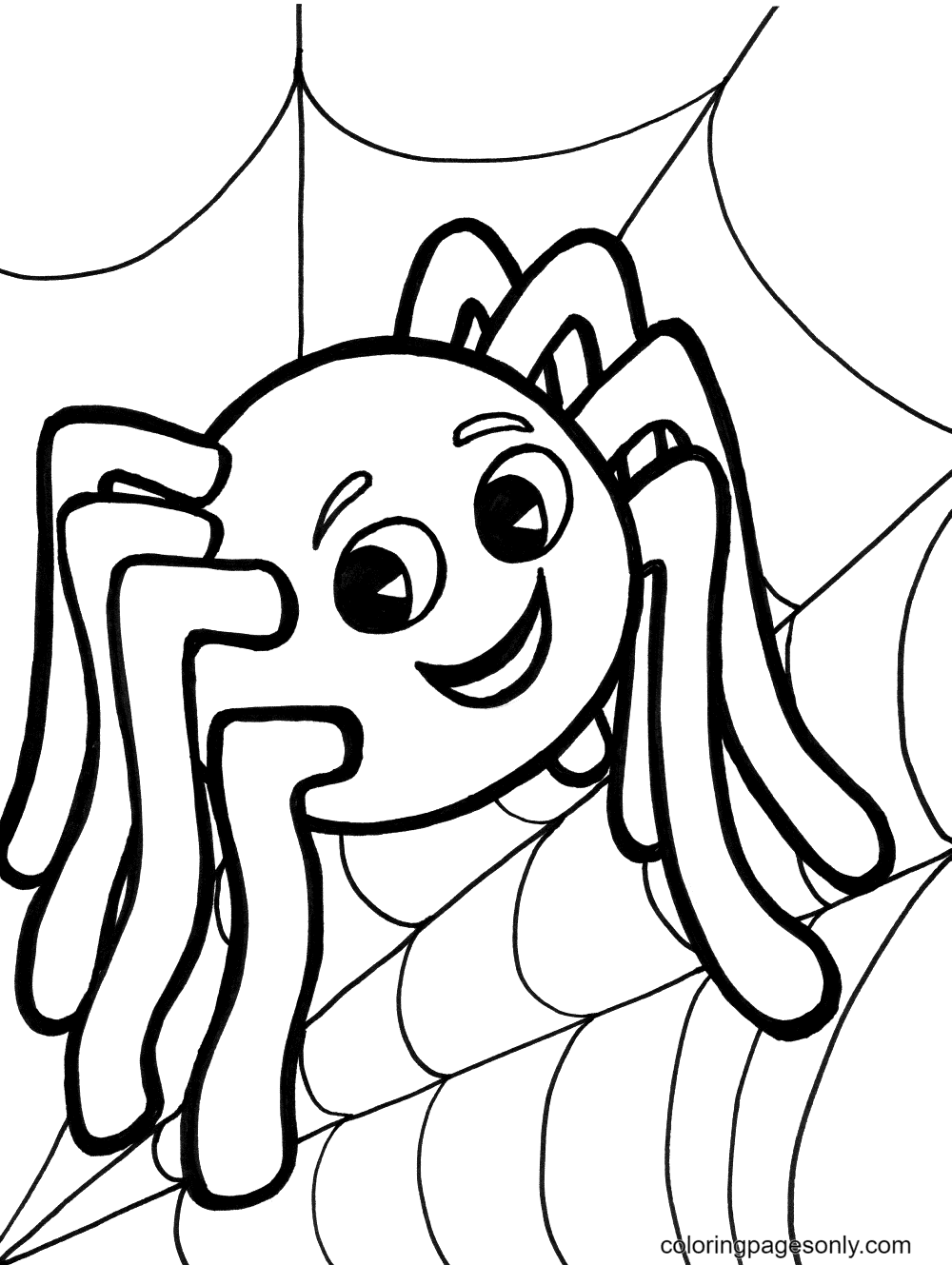 89 Printable Spider Coloring Pages for Kids 81