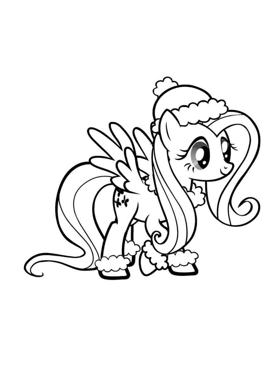 93 Fluttershy Coloring Pages Printable 11