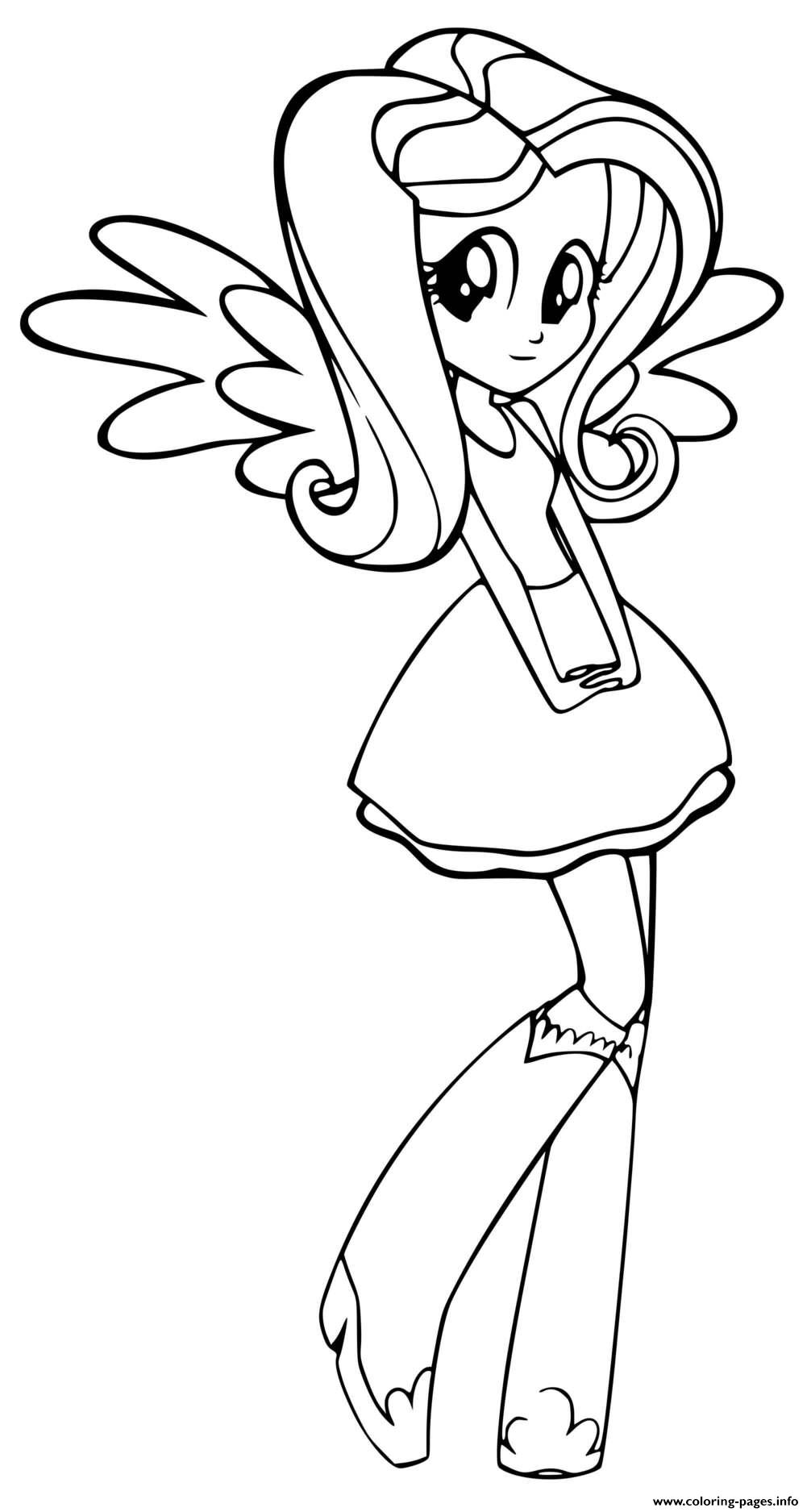 93 Fluttershy Coloring Pages Printable 14