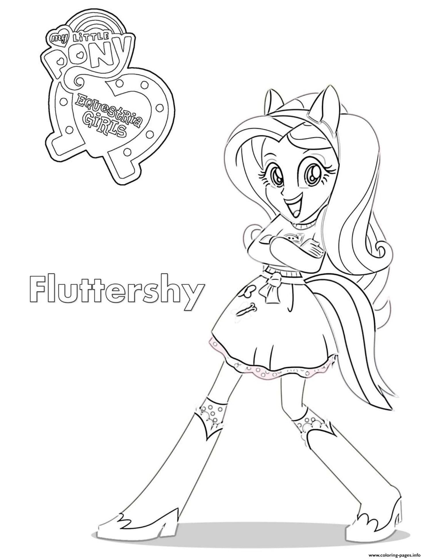 93 Fluttershy Coloring Pages Printable 17