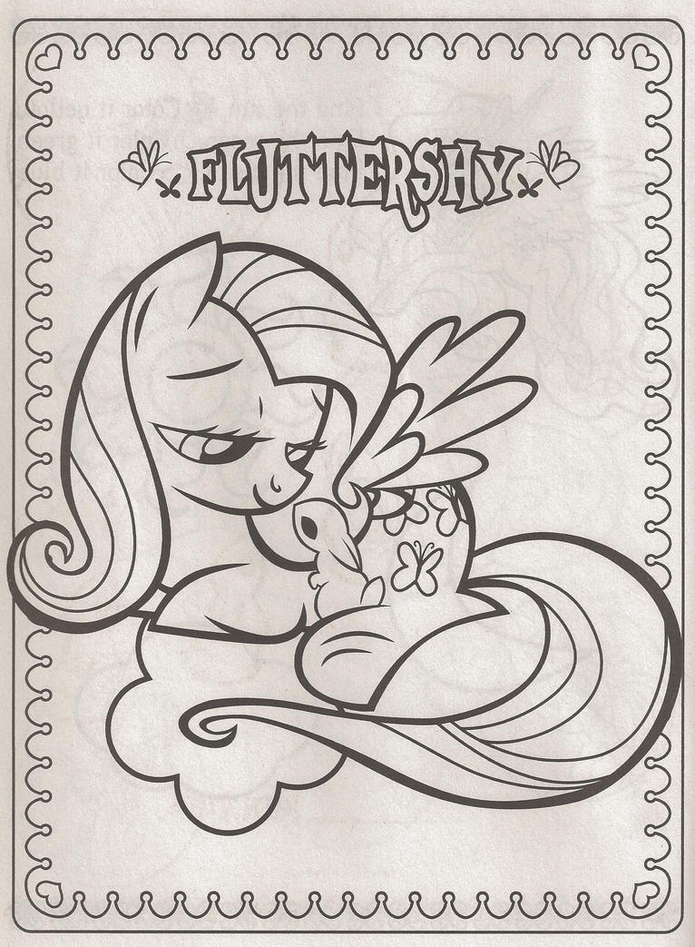 93 Fluttershy Coloring Pages Printable 26