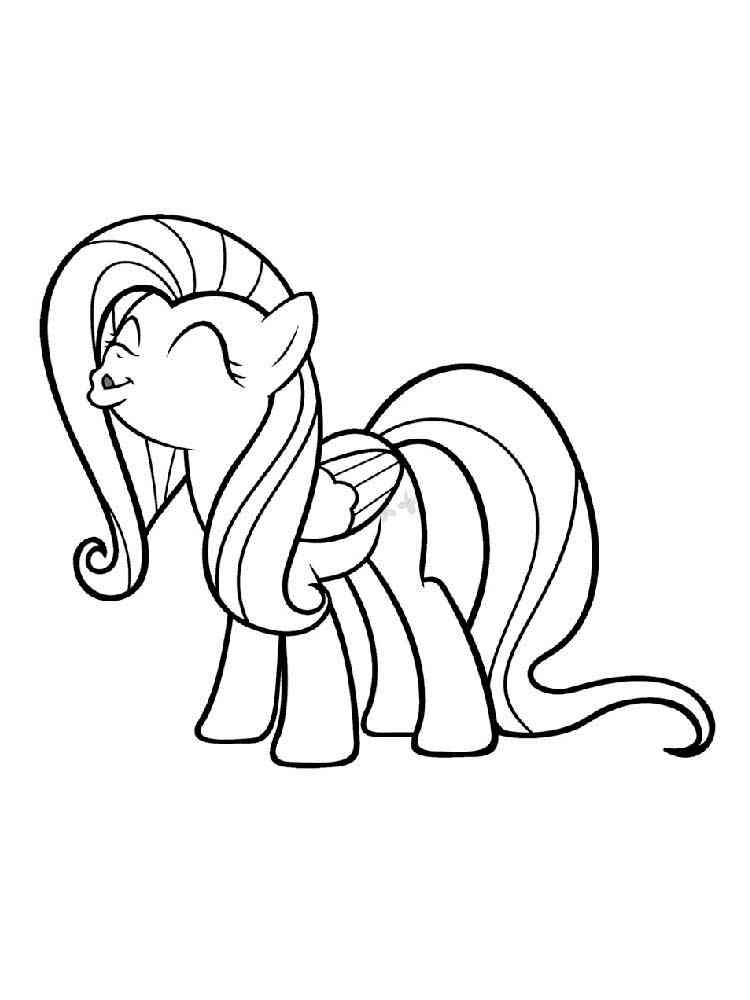 93 Fluttershy Coloring Pages Printable 47