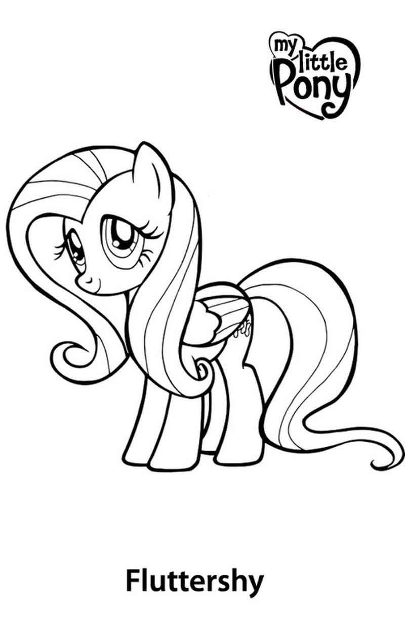 93 Fluttershy Coloring Pages Printable 53