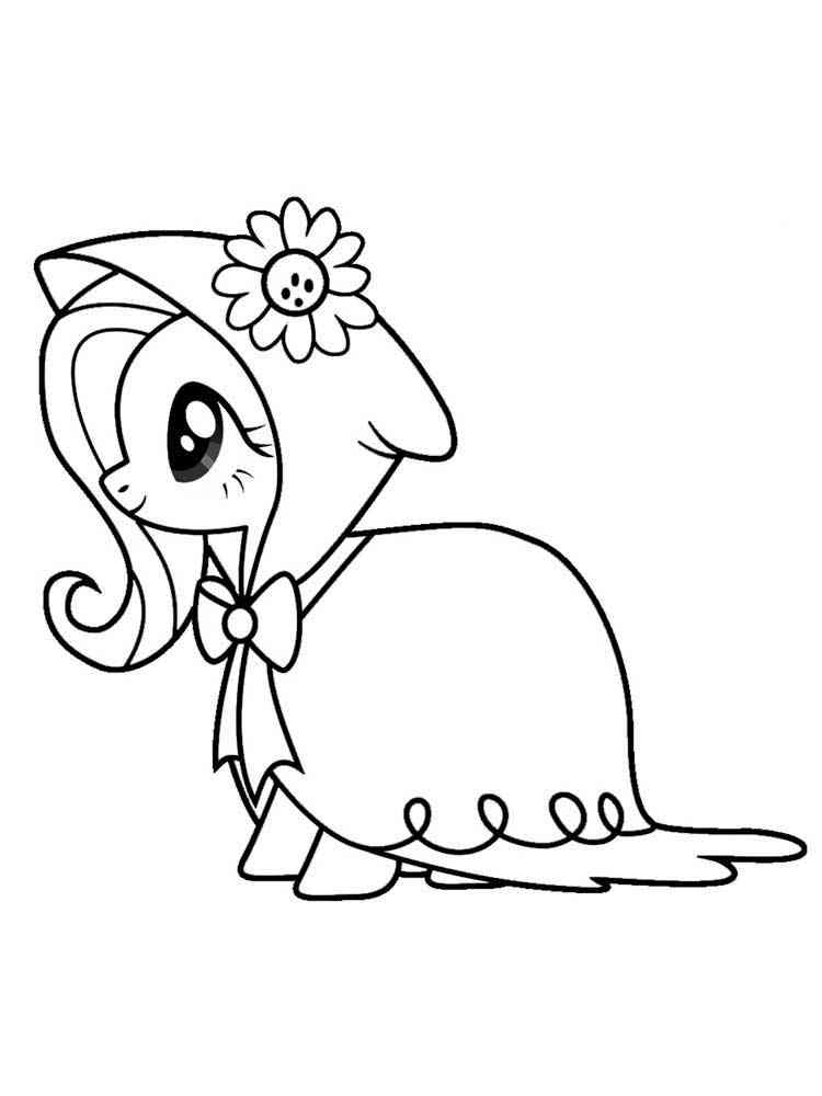 93 Fluttershy Coloring Pages Printable 70