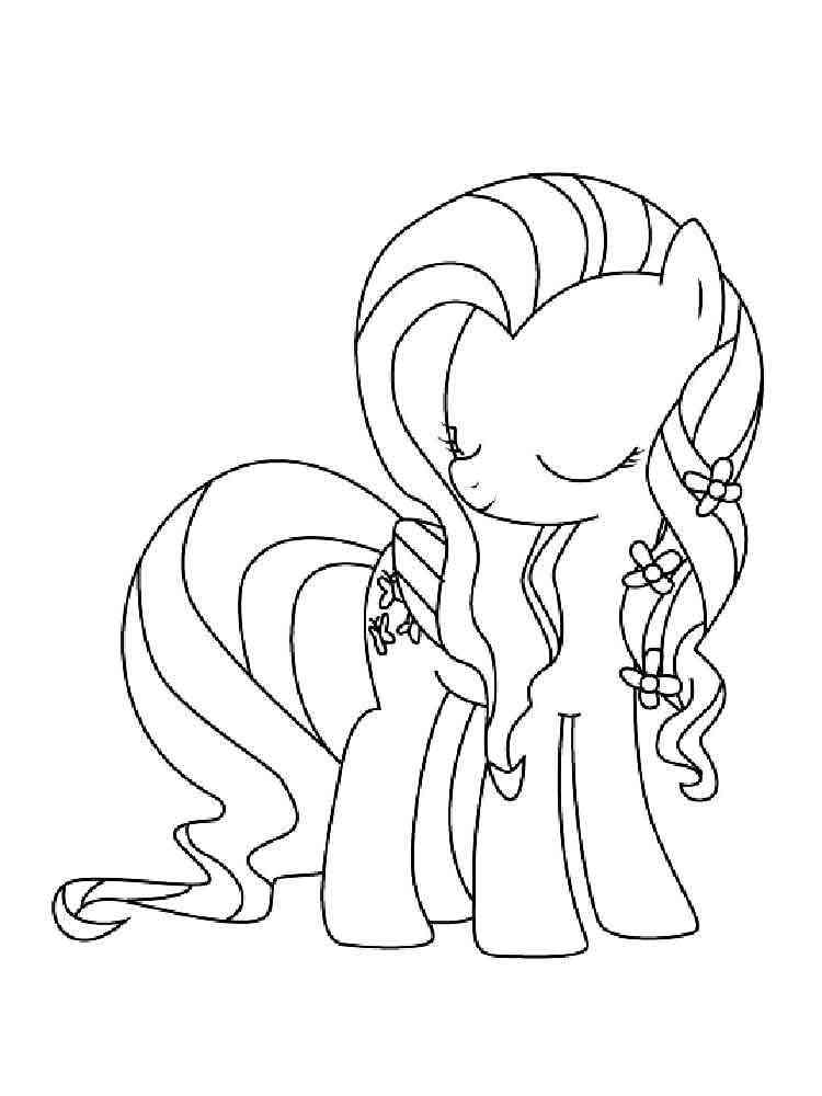 fluttershy coloring pages printable jpg